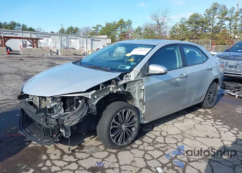 2014 Toyota Corolla S Plus from USA, damaged, VIN 2T1BURHE3EC076438